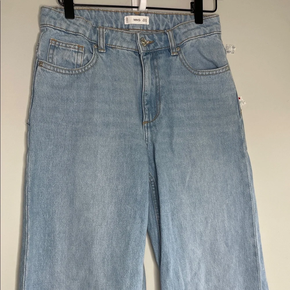 Mango Light Blue Flare Jeans
